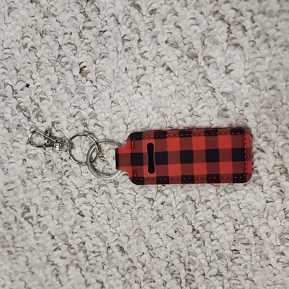 Lip Balm Holder Keychain